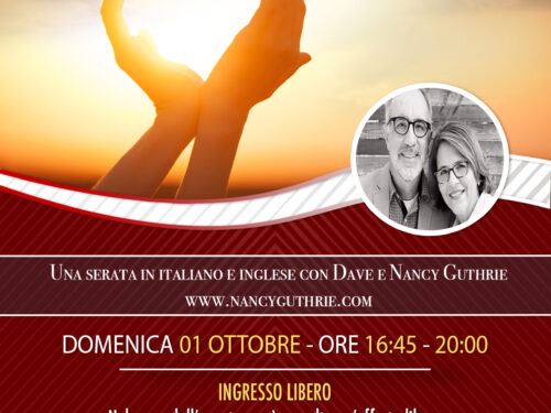 Un invito a Firenze a sentire Dave e Nancy Guthrie in italiano e inglese